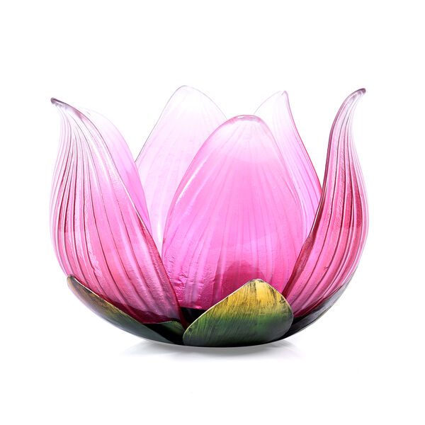 Solarlampe Gartendekoration, Gr&ouml;&szlig;e 23x23x17 cm, Rosa image number 0