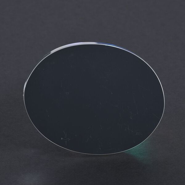 Dekorative Kristallglas-Schwanfigur auf ovalem St&auml;nder, Gr&ouml;&szlig;e 11.5x11.5x8cm, gelb image number 4