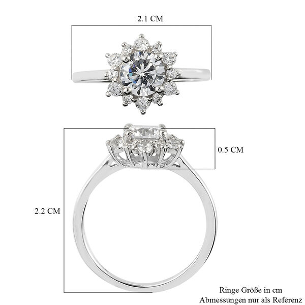 LUSTRO STELLA Zirkonia Ring - 1,87 ct. image number 6