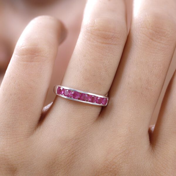 Afrikanischer Rubin-Ring- 1,11 ct. image number 3