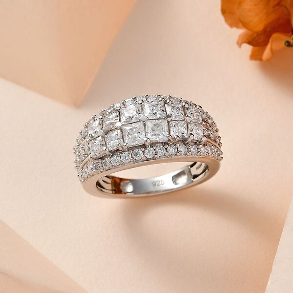 Moissanit Ring- 2,17 ct. image number 2