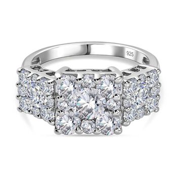 Moissanit Ring - 2,24 ct.