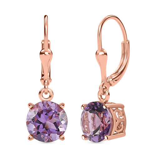 Rose de France Amethyst Ohrringe, ca. 3,69  ct. image number 0
