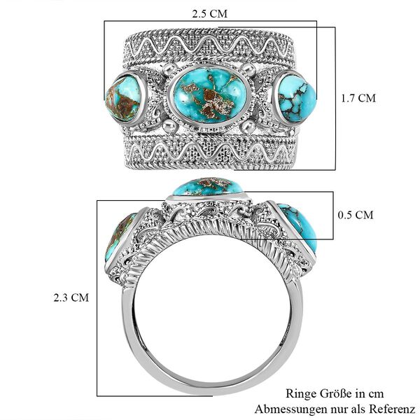 Sierra Nevada T&uuml;rkis Cocktail Ring - 2,80 ct. image number 7