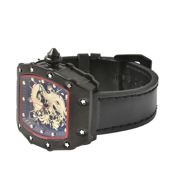 Genoa- wasserdichte Uhr, Schwarz image number 5