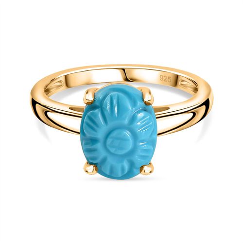 AA Sleeping Beauty Türkis Ring - 2,47 ct. image number 0