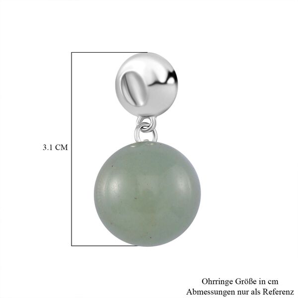 Aventurin Ohrringe - 56 ct. image number 6