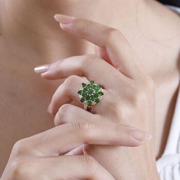 Nat&uuml;rlicher Chromdiopsid-Ring - 3,18 ct.