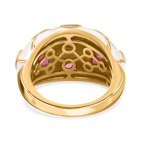 Emaillierter, afrikanischer Rubin-Ring - 1,69 ct. image number 6