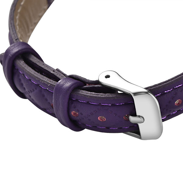 Tansanit, Moissanit Uhren 19 cm Edelstahl platiniert ca. 6,68 ct. image number 7