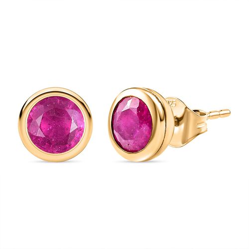 AAA Ilakaka Rosa Saphir Ohrringe - 2,45 ct. image number 0