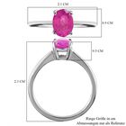 Ilakaka Rosa Saphir Ring - 2,13 ct. image number 6