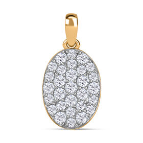 Moissanit Anhänger - 1,16 ct.