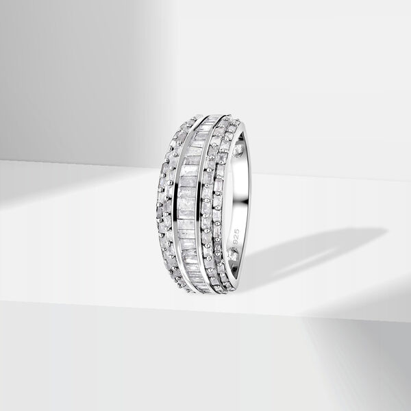 Weißer Diamant-Ring - 1 ct. image number 2