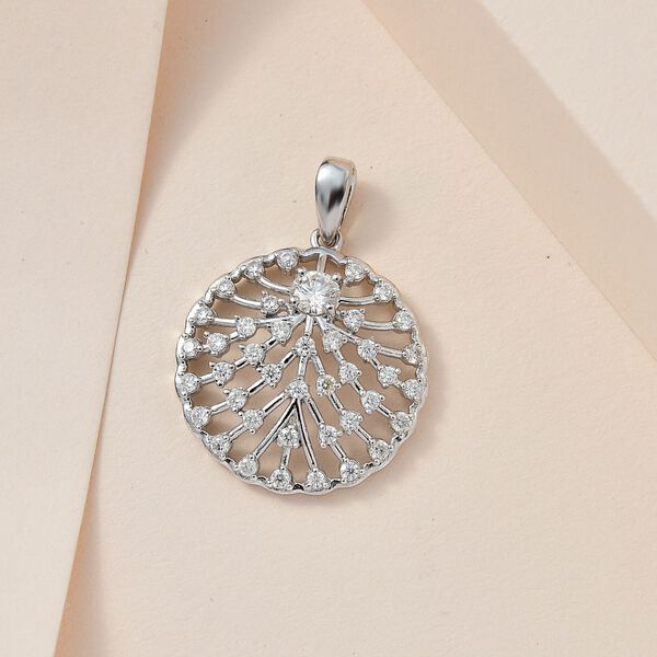 Moissanit Anhänger - 1,02 ct. image number 9