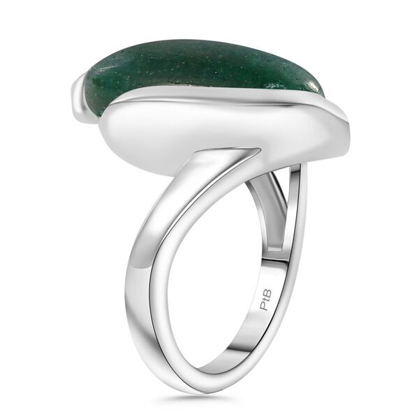 Gr&uuml;ner Aventurin Ring - 8,02 ct. image number 5
