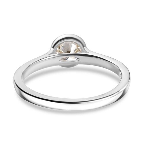 LUXURIANT DIAMOND- SGL zertifizierter SI-GH Labor Diamant Ring, 925 Silber rhodiniert - 0,50 ct. image number 6