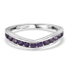Lustro Stella Amethyst Zirkonia Ring 925 Silber (Größe 16.00)