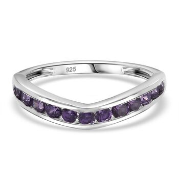 Lustro Stella Amethyst Zirkonia Ring 925 Silber (Gr&ouml;&szlig;e 16.00)