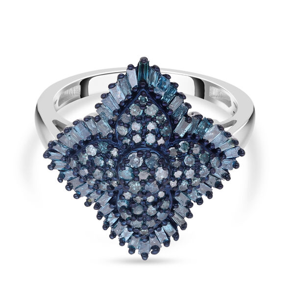 Blauer Diamant-Ring - 1 ct. image number 0