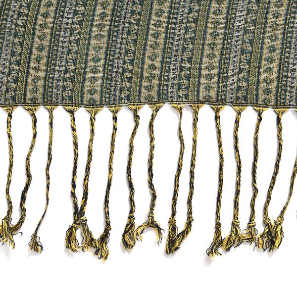 Paisley Schal, gr&uuml;n image number 3