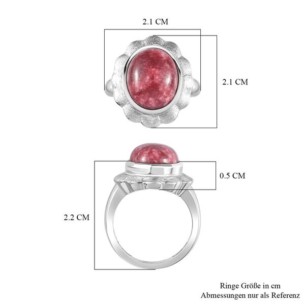 AA Thulit Ring - 6,02 ct. image number 7