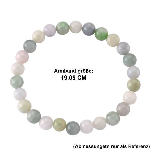 Mehrfarbig Jade Armband Flexibles cm ca. 100,00 ct. image number 4