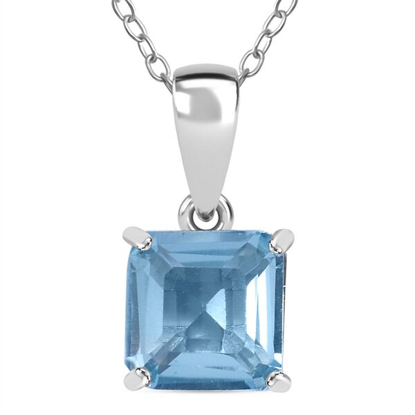AA himmelblauer Topas Anhänger - 2,08 ct. image number 0