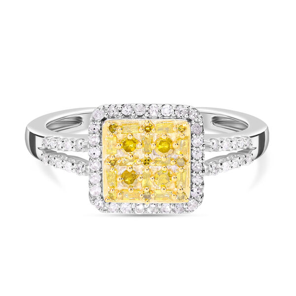 Gelber Diamant Ring - 0,50 ct. image number 0