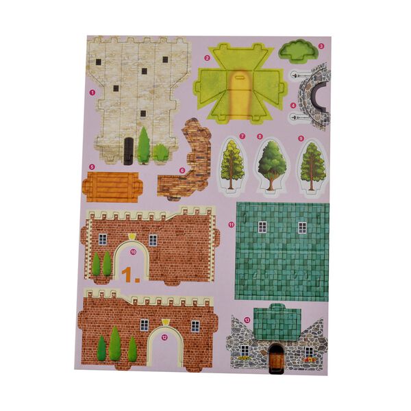 3D-Puzzle Märchenschloss, inkl. aller Werkzeuge, 30x26x27cm image number 4