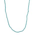 Amazonit Halskette ca. 50 cm 925 Silber rhodiniert ca. 30,50 ct