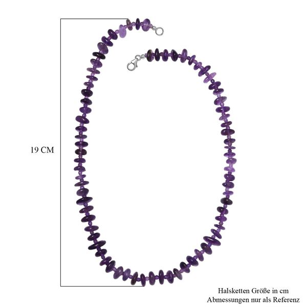 Afrikanische Amethyst-Halskette, 50 cm - 240 ct. image number 6