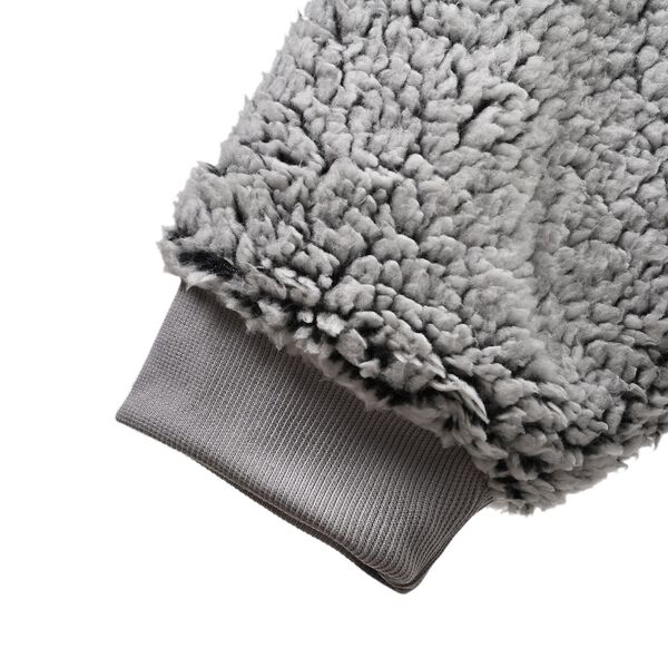 Kuscheliger Sherpa-Hoodie, Einheitsgr&ouml;&szlig;e, grau image number 4