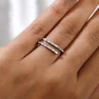 Diamant Ring 925 Silber platiniert  ca. 0,20 ct image number 2
