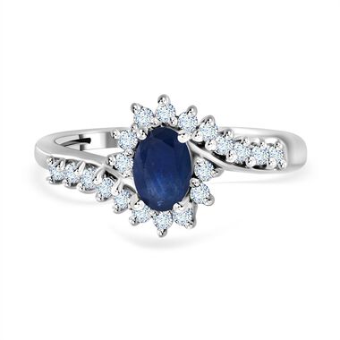 AA Blauer Saphir Ring, ca. 1,13 ct.