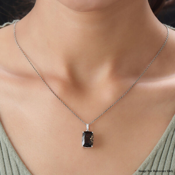 Rauchquarz-Anh&auml;nger, 925 Silber ca. 6,31 ct image number 2