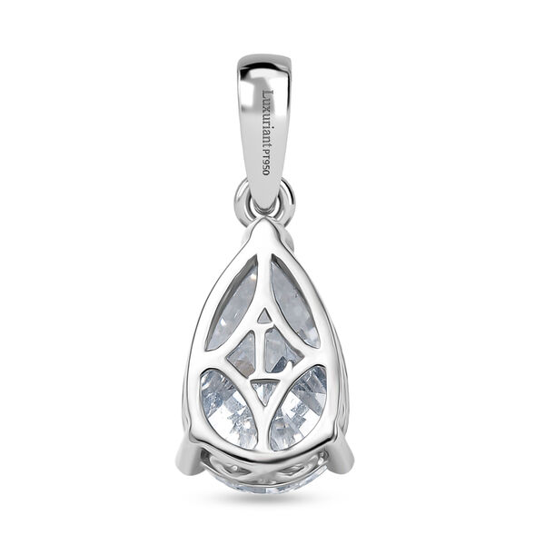 LUXURIANT IGI zertifizierter VS2-G Labor Tropfen Diamant Anh&auml;nger in 950 Platin - 2 ct. image number 5