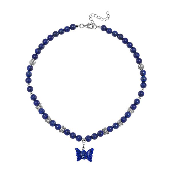 Lapislazuli Halskette, 45 cm - 235 ct. image number 3