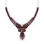 Natürliche Mosambik Granat-Halskette, 45cm - 87,42 ct. image number 0