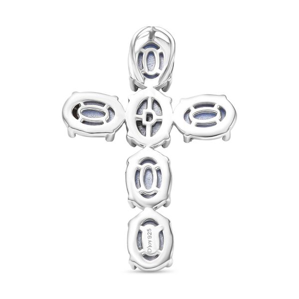 D'Joy Aurora Mondstein Anh&auml;nger, 925 Silber 750 vergoldet - 5,84 ct. image number 4