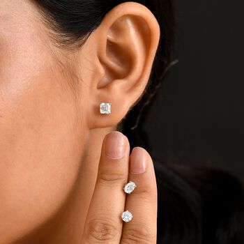 D'Joy 3er-Set - Moissanit Ohrstecker - 2,82 ct.