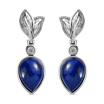 Lapislazuli und Topas Ohrringe - 14,66 ct.