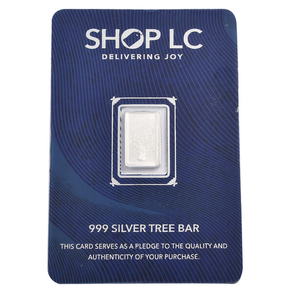 Lebensbaum Barren in 999 Silber, 1g