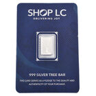EXKLUSIVES GESCHENK 999 Silber Lebensbaum Barren, ca. 1,00g