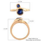 Masoala Saphir Bypass-Ring in Silber, 1,50 ct. image number 6