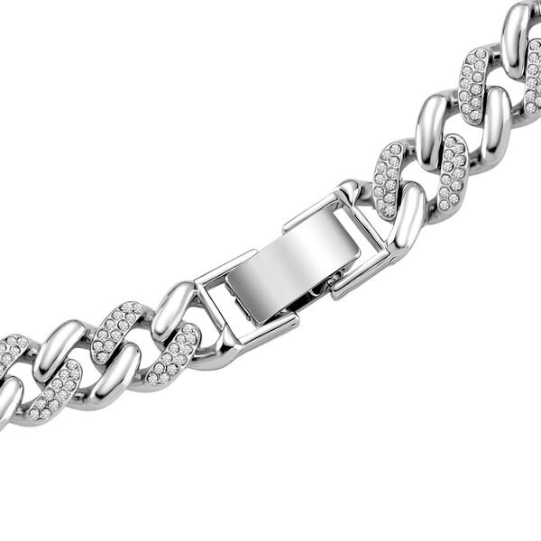 Wei&szlig;er Kristall Armband ca. 19 cm Standard image number 4