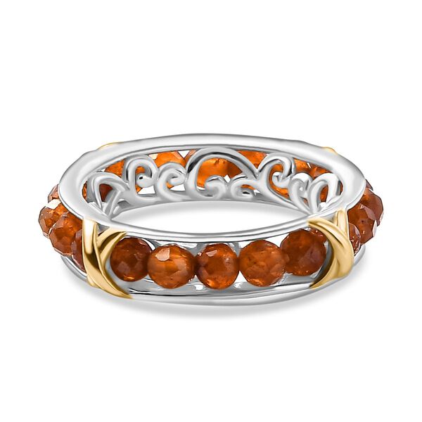 Hessonit Granat Ring - 8 ct. image number 6