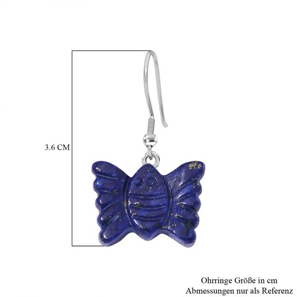 Lapislazuli Ohrringe - 50 ct. image number 6