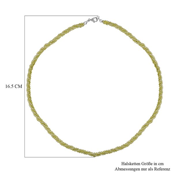 Peridot Halskette, 45 cm - 100 ct. image number 5