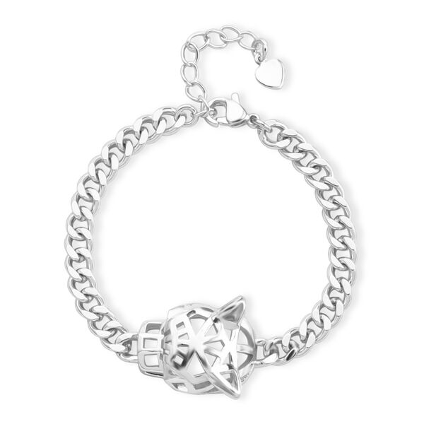 Gr&uuml;ner Kristall Armband ca. 19 cm + 5 cm Extender, Nickelfreies Messing